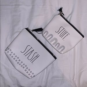 “STASH” “STUFF” COSMETIC BAGS